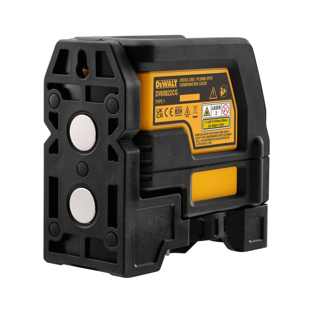 DEWALT Line Laser, Self-Leveling, Cross Line, Red Beam (DW088K)