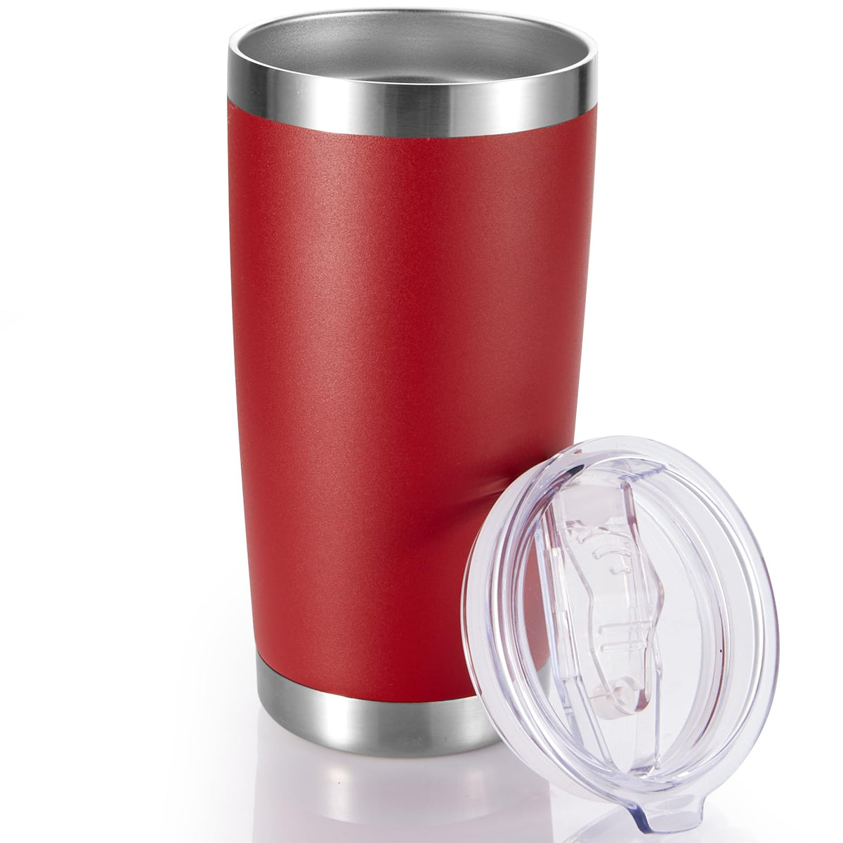 20 oz Tumblers Bulk Stainless Steel Tumbler with Lid, 12 Pack