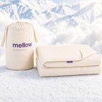 Mellow Cloud Cold Cooling Comforter for Hot Sleepers, Built-in Duvet, Gray