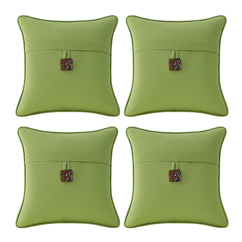 Outdoor Sunbrella Decorative Pillows Pack of 4, 20" x 12" Outdoor Pillow Set for Couch Bed Throw Patio Sofa, Airies Marble
