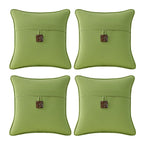Outdoor Sunbrella Decorative Pillows Pack of 4, 20" x 12" Outdoor Pillow Set for Couch Bed Throw Patio Sofa, Airies Marble