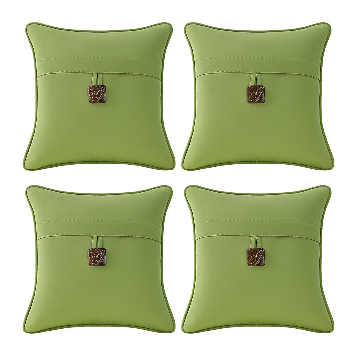 Outdoor Sunbrella Decorative Pillows Pack of 4, 20" x 12" Outdoor Pillow Set for Couch Bed Throw Patio Sofa, Airies Marble