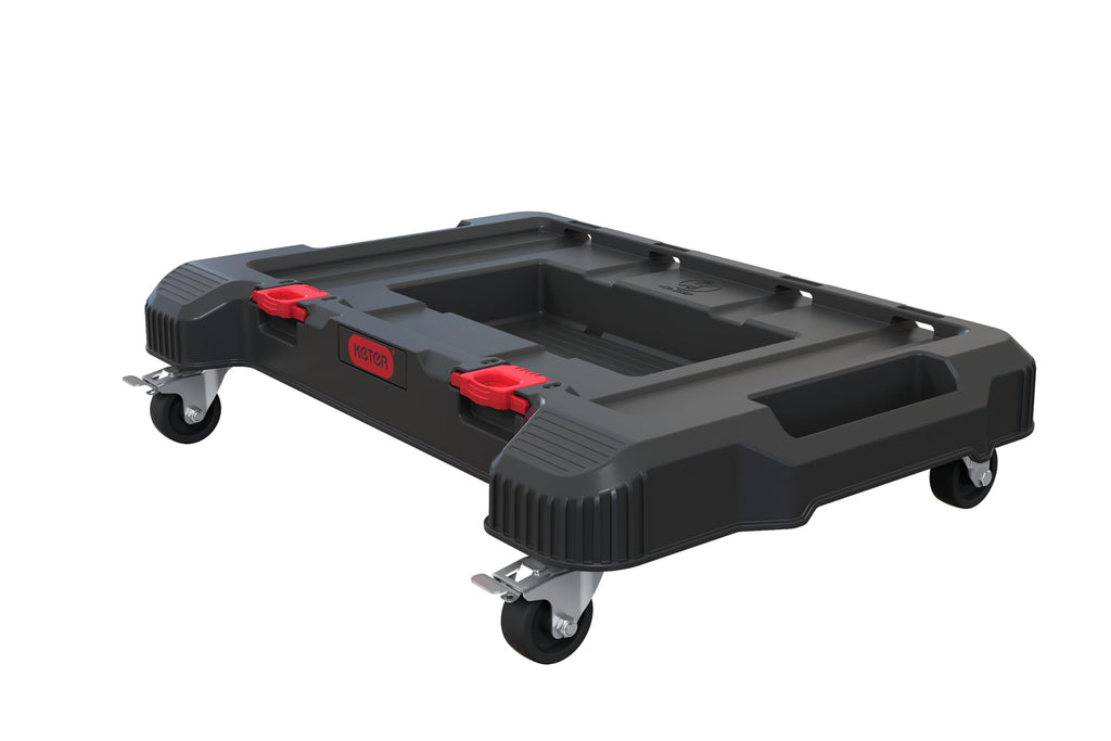 Keter Stack N Rolling Tool Box Modular Storage System 3 Piece