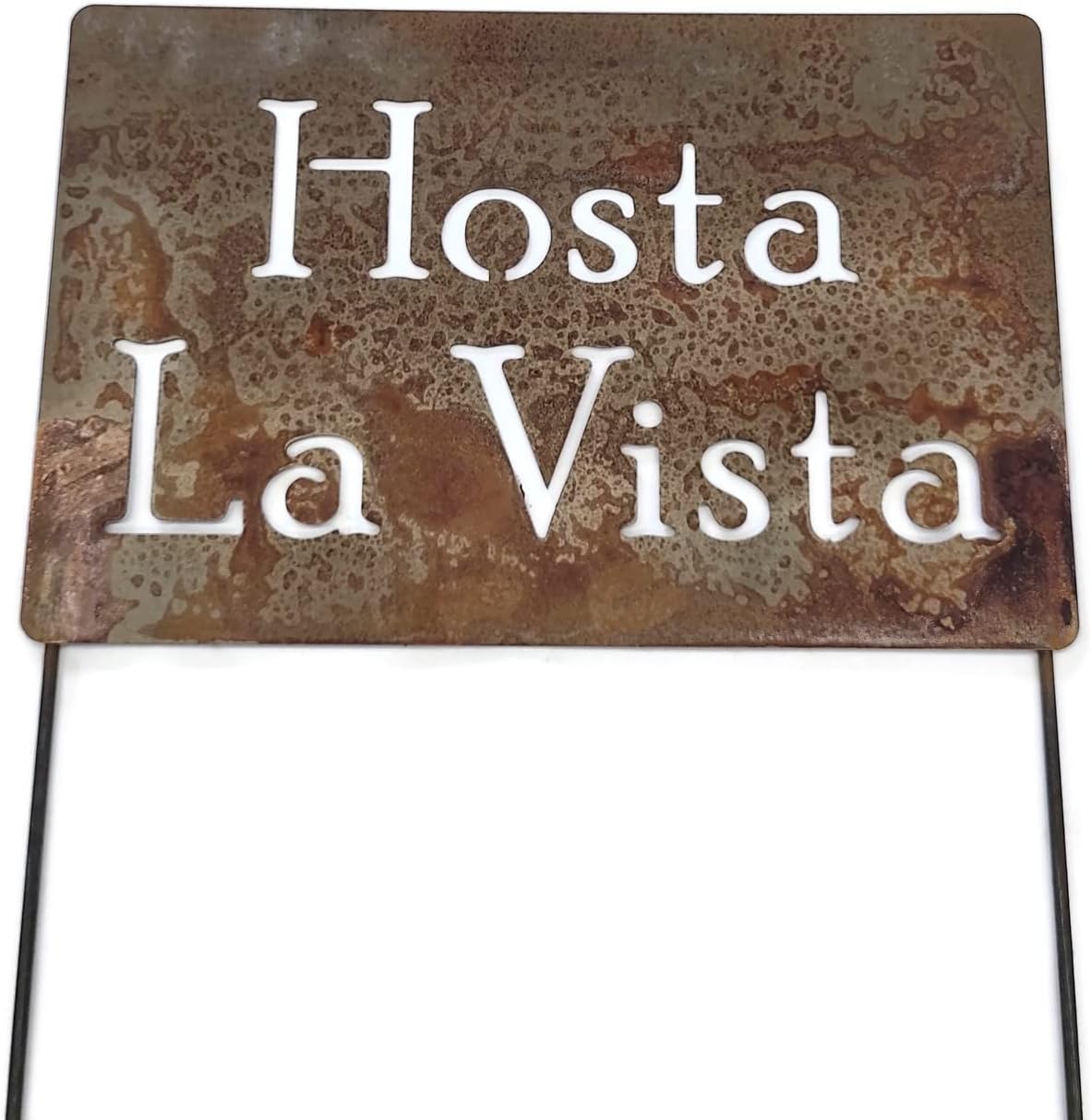 Funny Garden Stake 20 to 33 Inches Tall (Hosta La Vista, XL 33" Tall)