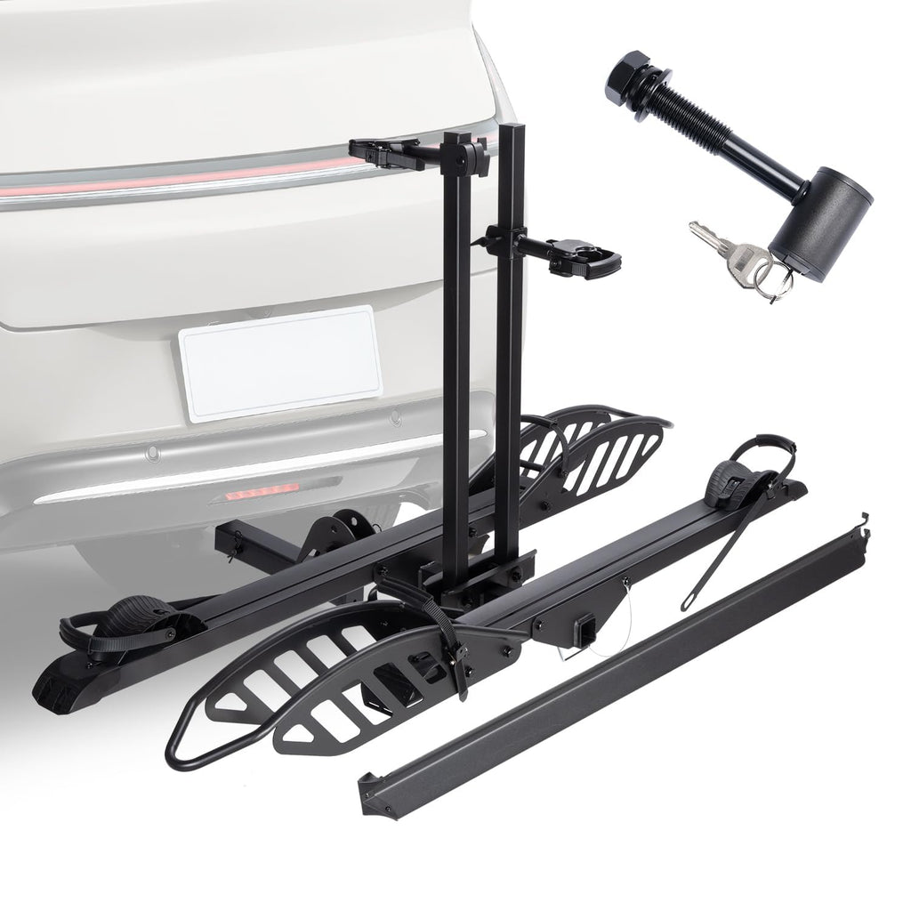CRAVOT CyberRack E2 Hitch 2 E-Bike Rack with Ramp,200 lbs Capacity