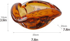 decor Cigarette Ashtray Light Luxury Indoor And Outdoor Ash Tray, For Patio Home Office Decoration-amber Ash Holder cigar
