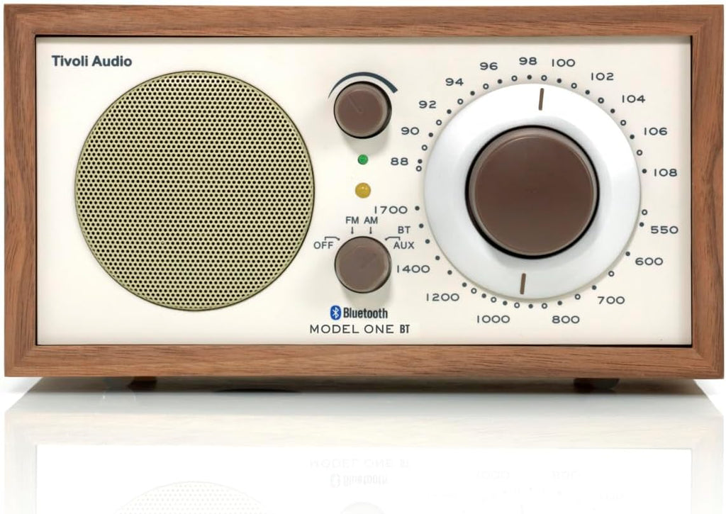 Tivoli Audio Model One Bluetooth AM/FM Radio (Walnut/Beige)