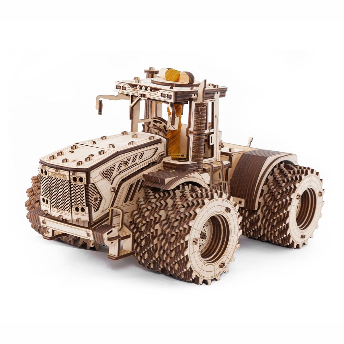 3D FS80 Forage Harvester Model Kit, Wood Model Building Set, Educational STEM Model, Engineering Puzzle for Adults & Teens 580PCS