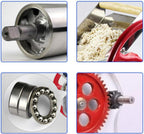 Commercial Pasta Roller Hand Crank Noodle Maker Manual Dough Machine