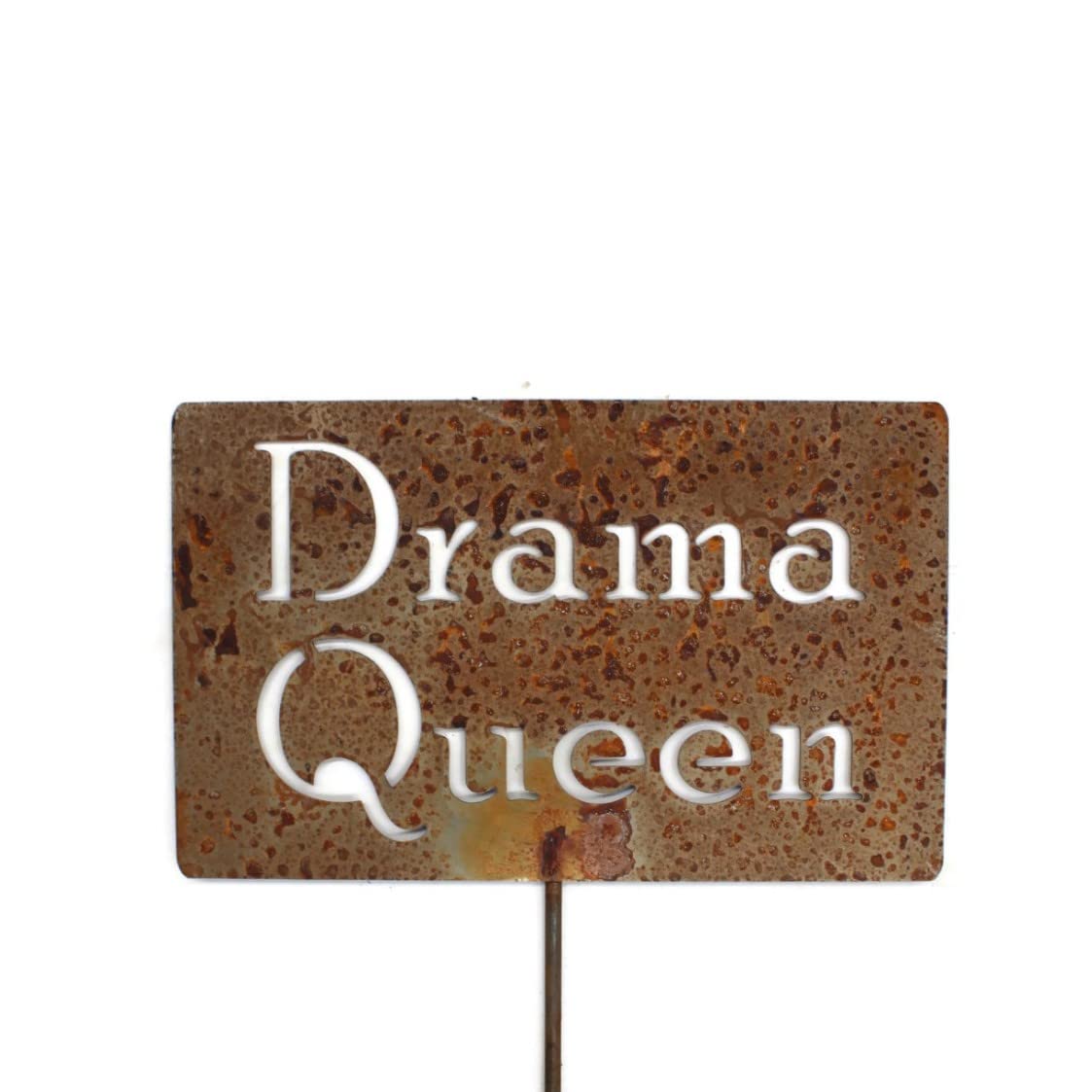 Funny Garden Stake 20 to 33 Inches Tall (Our Garden, XL 33" Tall)