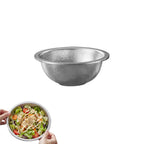 Pure Titanium Mixing Bowl for Kitchen, Healthy Durable Titanium Salad Bowls for Mixing, Dishwasher Safe, Oven Safe & Refrigerator Safe, for Baking, Salad Tossing, Cooking and Prepping,2.52QT