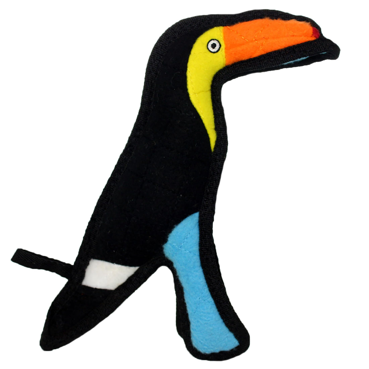 TUFFY® 4 Pack Tiger Hippo Giraffe Penguin Plush Dog Toys