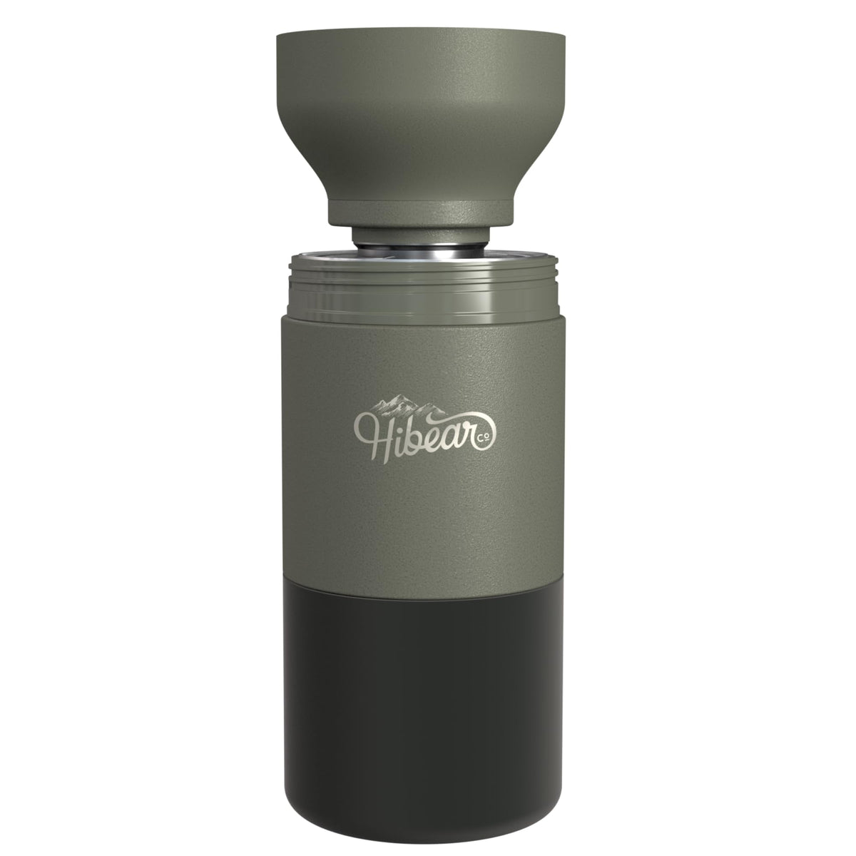 HIBEAR 32oz All-Day Adventure Flask - As Seen on Shark Tank - The Insulated Multi-Tool of Beverage Bottles - Craft Pourover, Cold Brew, Tea, Water Infusion, Wine Decanting, Hydration.