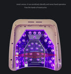 Professional Nail Dryer, Cordless LED Nail Lamp With 36 LEDpcs Lamp Beads, 4 Timing Modes and 180 Degree Uniform Illumination, Fast Drying Technology & Intelligent Sensing, for Home, Office Use