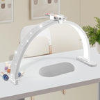 30in Touch Control Nail Light for Desk, Half Moon Light, Pink