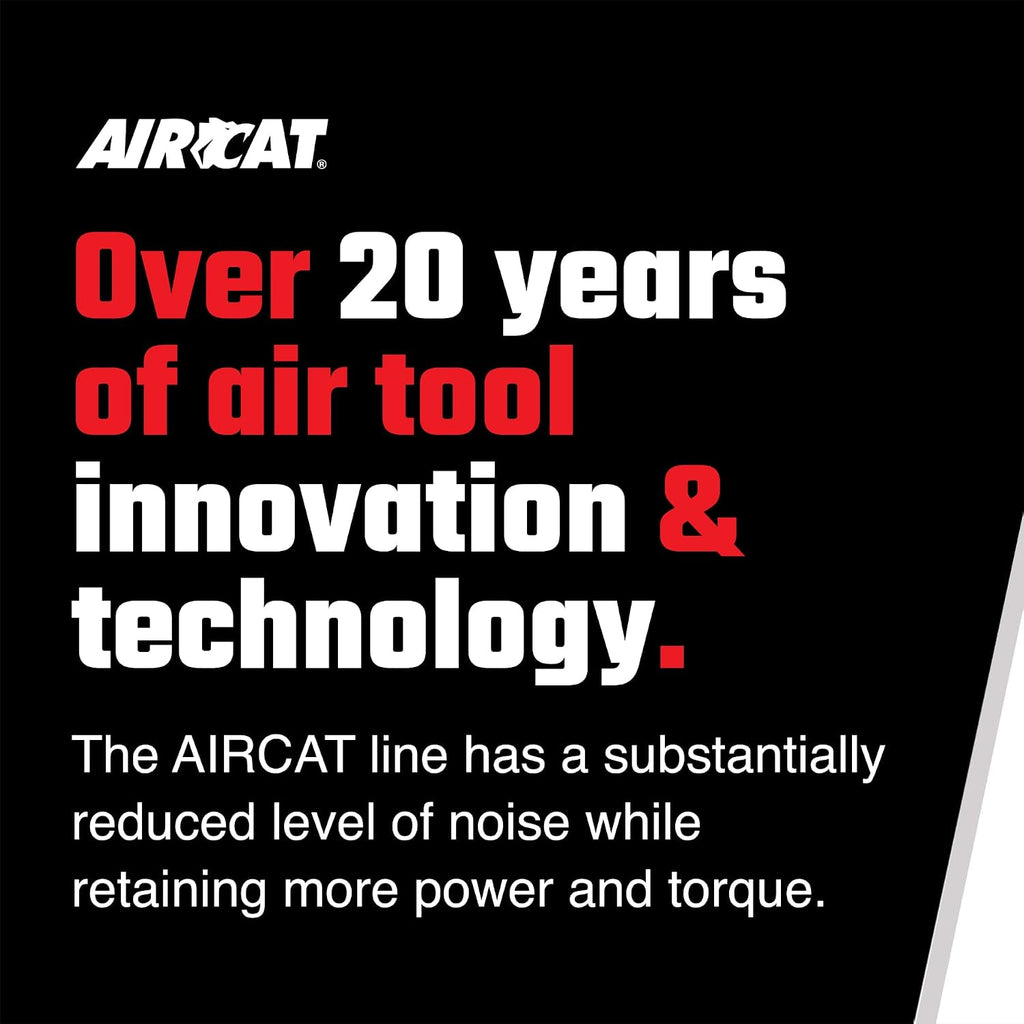 AIRCAT 6280 .75 HP Angle Die Grinder with Spindle Lock, 18,000 RPM