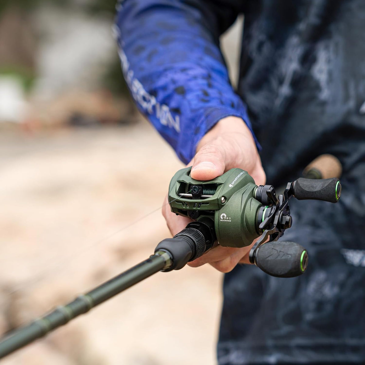 KastKing Spartacus II Twin-Tip Fishing Rod and Reel Combo