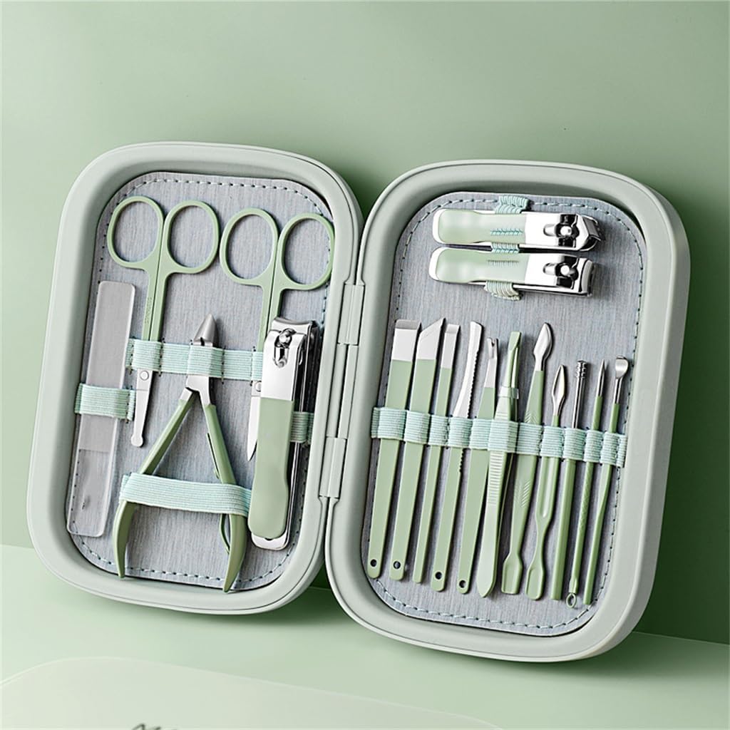 Nail Clippers Set Stainless Steel Manicure Pedicure Professional Toolkit Beauty Full
