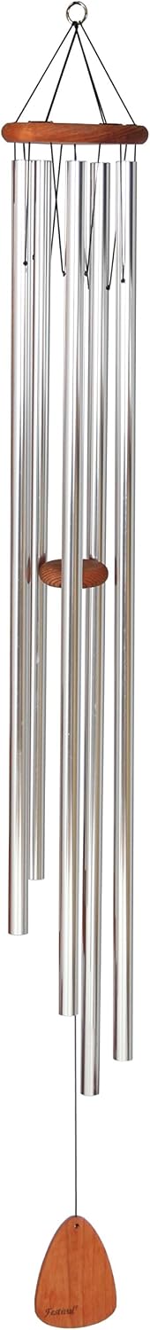 Festival 60-inch Redwood Wind Chime in Bronze by Wind River for Patio, Backyard, Garden, and Outdoor décor. Made in The USA