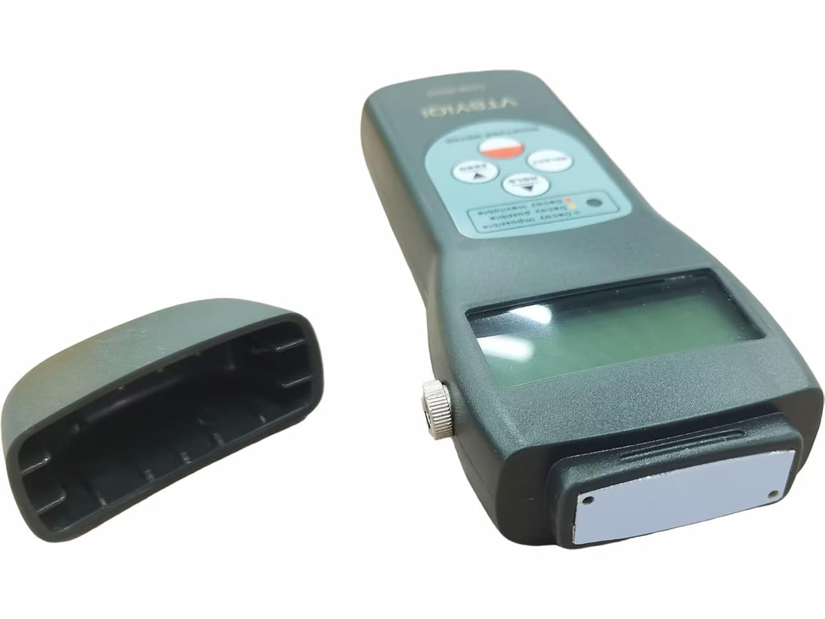 Digital Grain Moisture Tester Coffee Cocoa Beans Moisture Meter Tester for Corn Wheat Seed Coffee with Resolution 0.1 Test Range 0-24% 240 Groups Data Storage