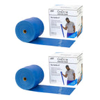 CanDo Twin-Pak Exercise Band, Green, 100 Yard