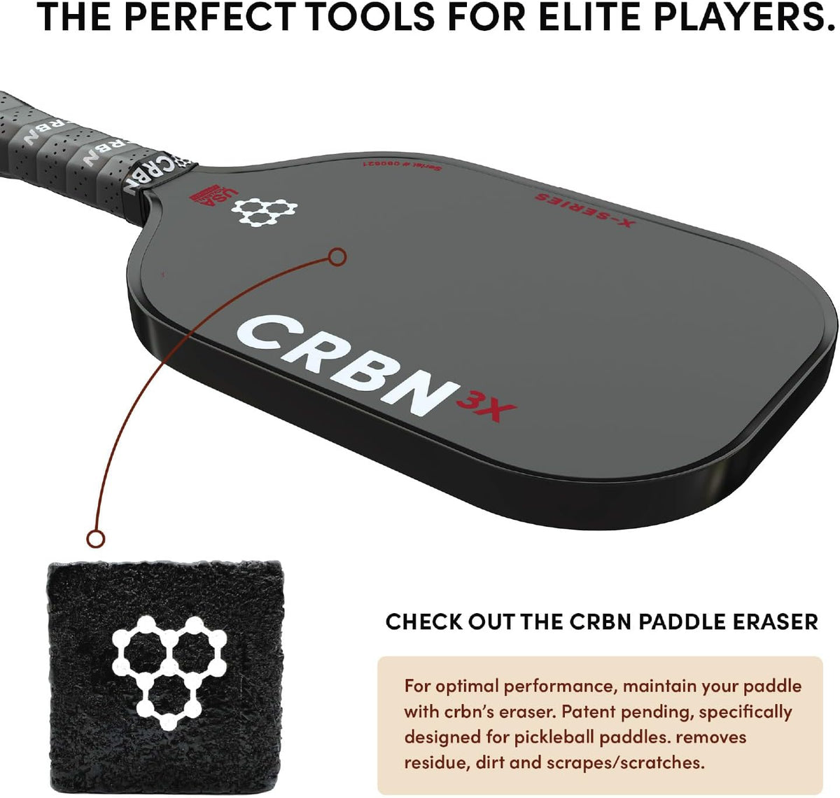 CRBN Pickleball - X Series Power Paddle