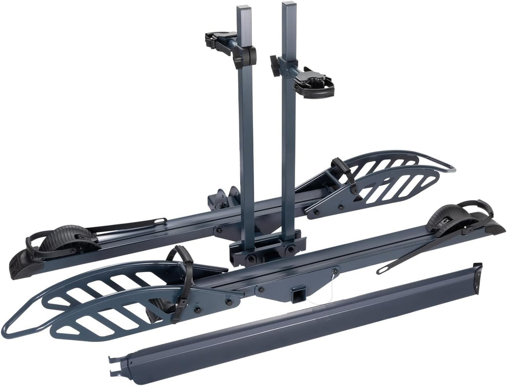 CRAVOT CyberRack E2 Hitch 2 E-Bike Rack with Ramp,200 lbs Capacity