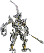 3D Metal Puzzle Mechanical Lantern Fish Model Kit with Color Changing Lamp