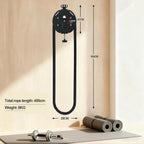 Endless Rope Trainer,Portable Cable Pulley System,Pulley Cable Machine System with Adjustable Resistance,Home Gym Equipment,for Grip,Arms,Back,Body Coordination Exercises