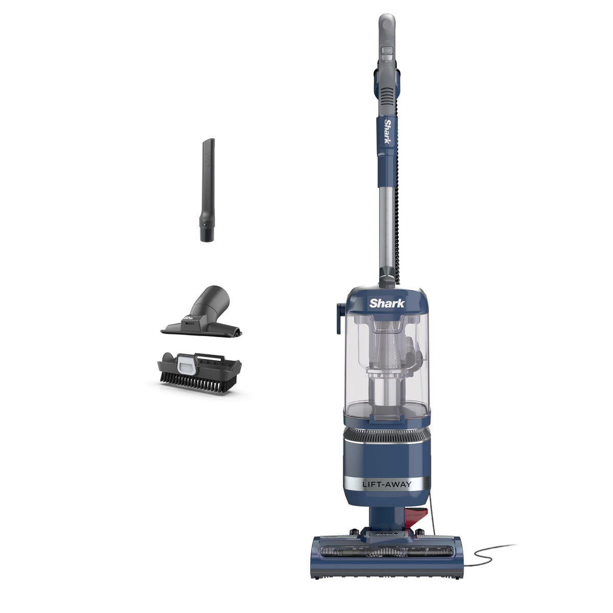 Shark Rotator Lift-Away Upright Vacuum with HEPA Filter, White/Red, NV501