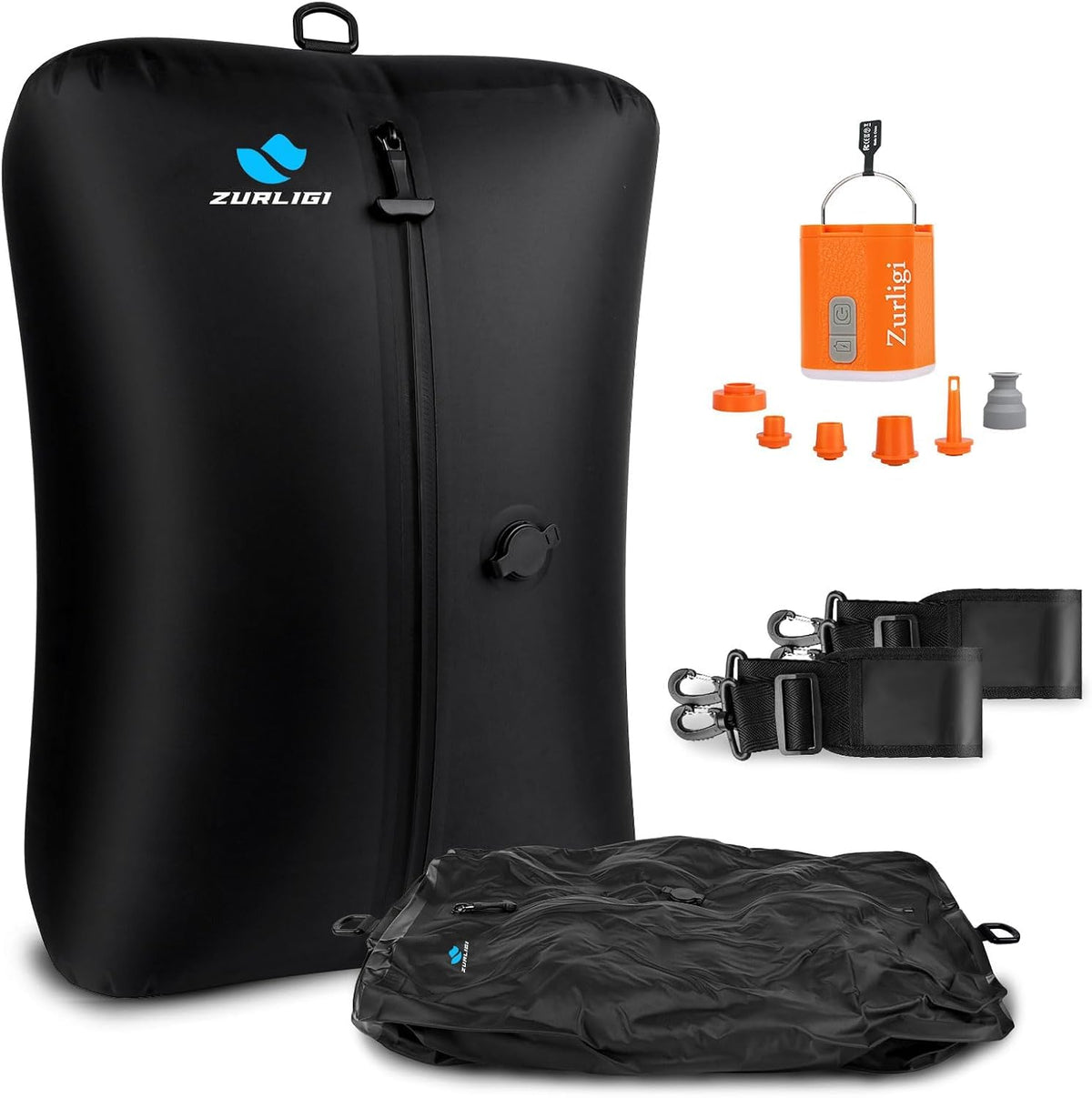 Zurligi Vacuum Travel Bags with Pump, Anti-rip Waterproof Compression Bag
