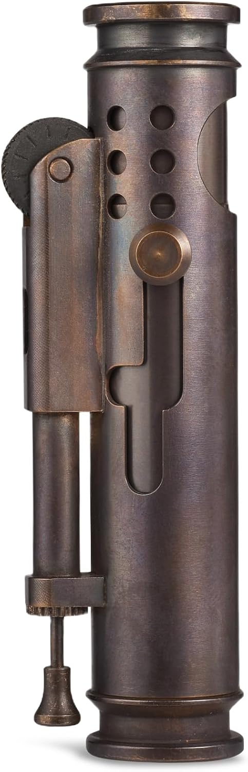 THORENS Battle Soul Windproof Vintage Brass Kerosene Trench Lighter