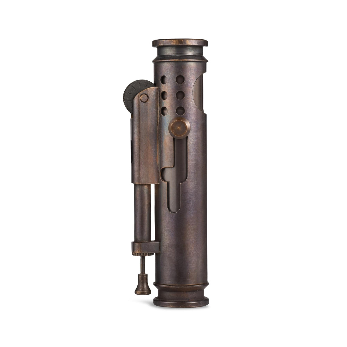 THORENS Battle Soul Windproof Vintage Brass Kerosene Trench Lighter