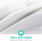 APSMILE Duvet Insert King,Fluffy Down Feather Fibers Comforter-All Season