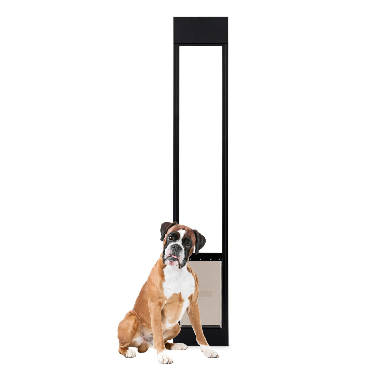 PetSafe Sliding Glass Pet Door, 1 Piece, Large-Tall Dogs to 130 lb, White