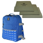 HYPERWEAR® Rucking Backpack with Weights for Walking - 20L Adjustable Weighted Ruck Pack, FlexLoad Plate System