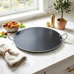 Kitchen King Jumbo Non Stick Dosa Tawa/Roti Pan – Large Heavy Gauge Aluminium Comal Griddle, PFOA Free Flat Tawa for Dosa, Roti, Chapati & Pancakes, Easy Clean Cookware (50cm / 20")
