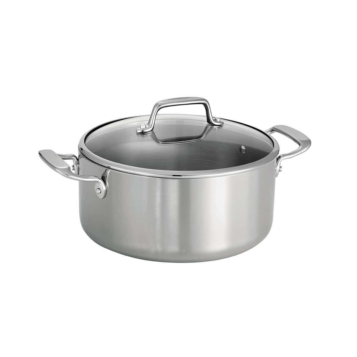 Tramontina Boston Tri-Ply Clad Stainless Steel 8-Pc Pots and Pans Set