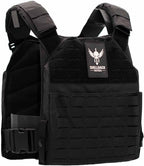 Shellback tactical Physical Fitness Training Vest – Adjustable Weighted Workout Vest for 10x12 Training Plates