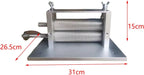 Gazechimp Dried Squid Embossing Machine, Practical Kitchen Gadget Sturdy for, Baking, Pasta Pastry, 26.5cmx31cmx15cm, Silver