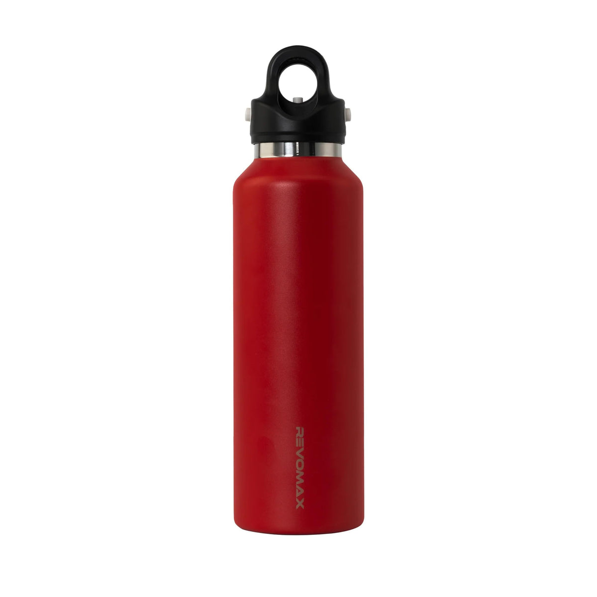 Revomax Titanium Series 20oz (592ml) Insulated Water Bottle, One-Hand Flash Release, Double Wall Vacuum Flask, 36H Cold 18H Hot, Leakproof, BPA Free, Lightweight for Gym, Travel, School - Oxidized