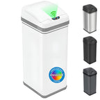 iTouchless 50L / 13 Gal. Dog-Proof Sensor Kitchen Trash Can | Odor Filter