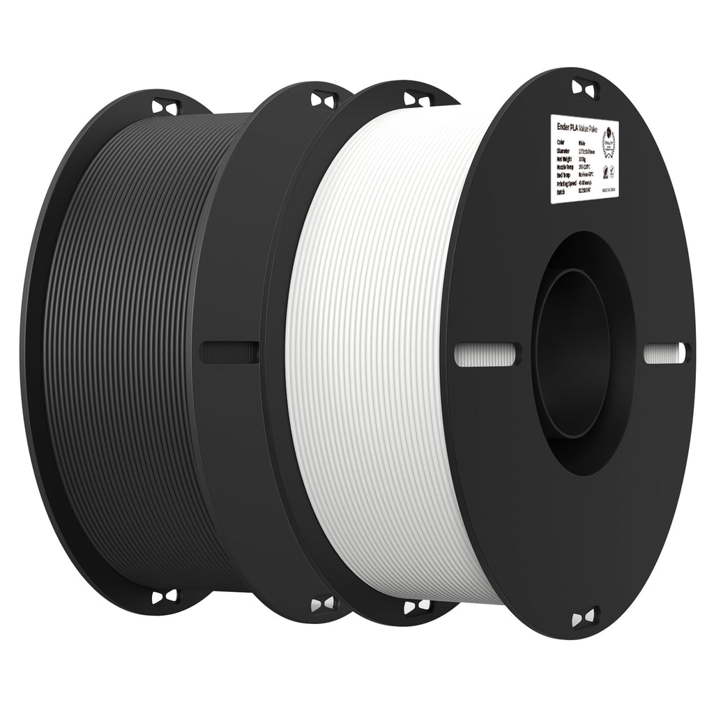 Creality PLA 3D Printer Filament, Multicolor, 12-Pack, 12KG Total
