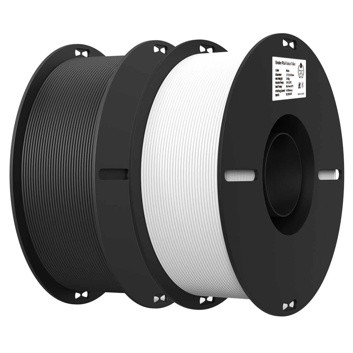 Creality PLA 3D Printer Filament, Multicolor, 12-Pack, 12KG Total