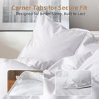 Hungarian Feather Down Comforter Queen,100% Organic Cotton Duvet Insert
