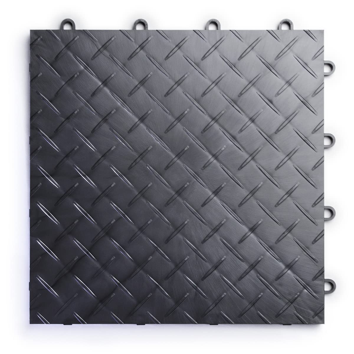 SnapLock RaceDeck Diamond 12"x12" Interlocking Garage Tiles, 48pk, Red