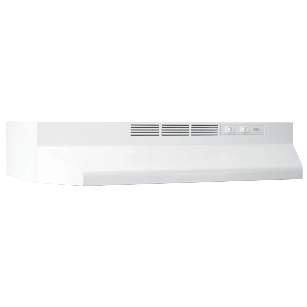 Broan-NuTone 413023 Ductless Range Hood Insert with Light, Exhaust Fan for Under Cabinet, 30-Inch, Black