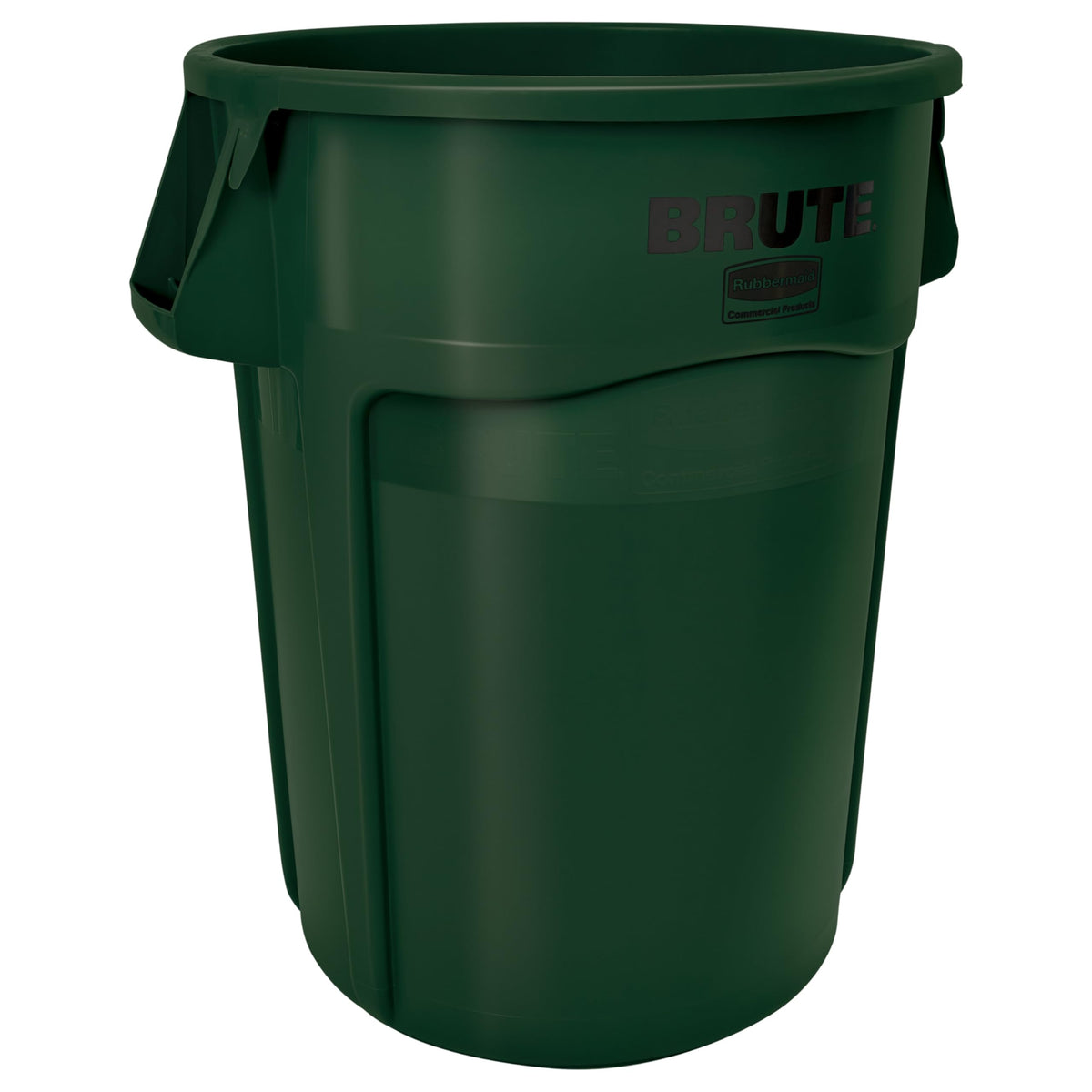 Rubbermaid Commercial Products Brute Trash Can, Blue, 55-Gallon
