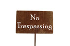 Funny Garden Stake 20 to 33 Inches Tall (No Pesticides Please, XL 33" Tall)