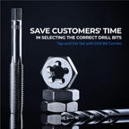 toolant 127-Piece Metric & SAE Ratcheting Tap and Die Set